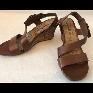 Montego Bay Club Brown Wedges